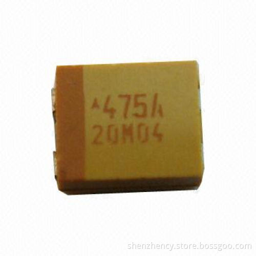 Solid Tantalum Capacitor, TAJB475K010RNJ, Suitable for Military Equipment and Computers